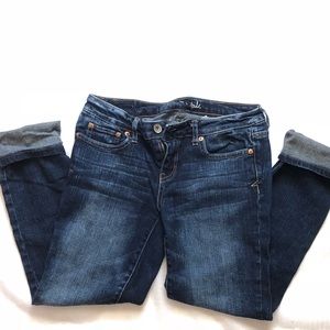 Aeropostale skinny crop jeans